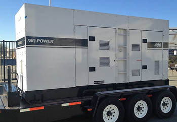 Emergency Rental Diesel Generator Service